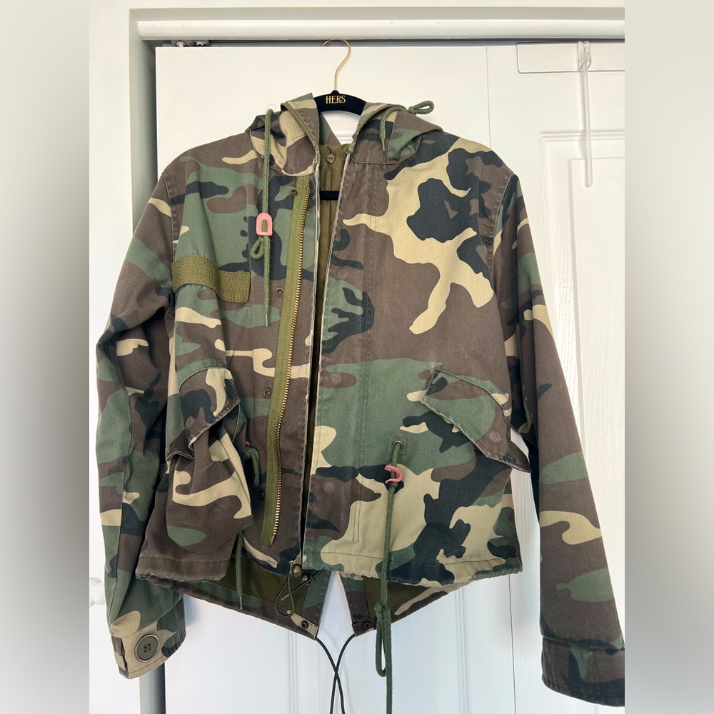 Military green jacket - Picture 4 of 4